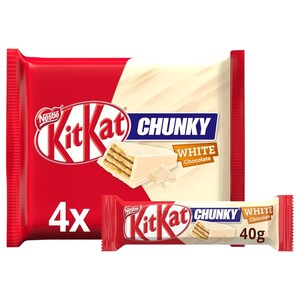 Kit Kat Chunky White Chocolate 40G X4