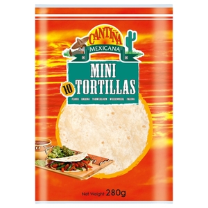 Cantina Mexicana Mexicana Mini Tortillas 280G