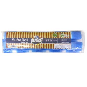 Wow Sufra Roll 100X100cm 20 Sheets X12