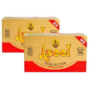 Aseel Butter Unsalted 400G X2