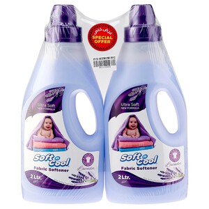 Soft N Cool Fabric Softener Lavender 2L X2