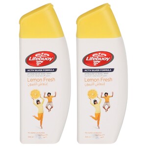 Lifebuoy Body Wash Lemon Fresh 300Ml X2