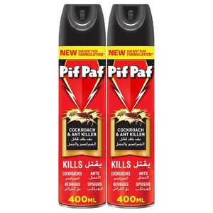 Pif Paf Cockroach Killer 400Ml X2