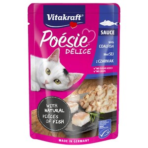 Vitakraft	Cat Food Poeside Delisauce Pollock 85G