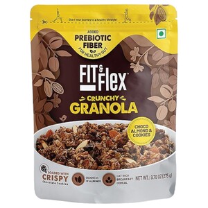 Fit & Flex Granola Chocolate Almond & Cookies 275G