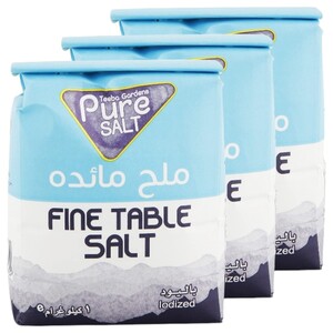 Teeba Pure Salt 1Kg X3