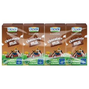 Lacnor Essentials Milk Chocolate 125Ml X8