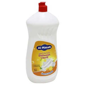 Al Masah Dishwash Liquid Lemon 1.2L
