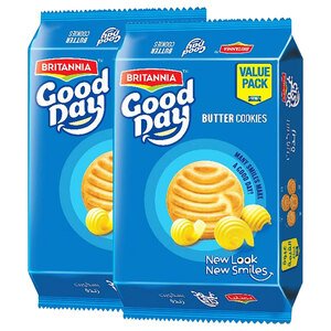 Britannia Good Day Butter Cookies 6+2 80G X2