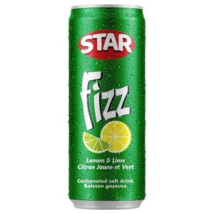 Star Fizz Soft Drink Lemon & Lime 300Ml