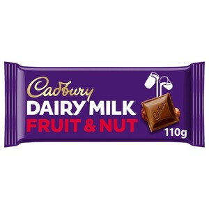 Cadbury Milk Chocolate Fruit & Nut 110G