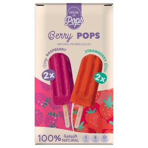 House Of Pops Mini Berry Pops 45Ml X 4