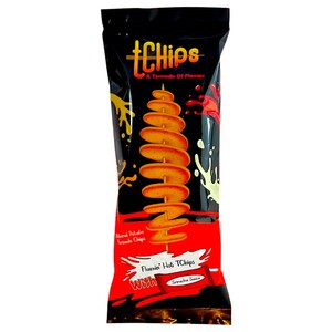 Tchips Flaming Hot With Sriracha Sauce 100G