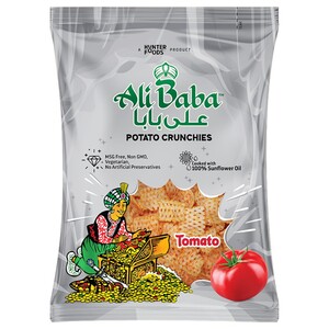 Hunter Foods Ali Baba Potato Crunchies Tomato 20G
