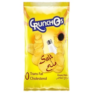 Crunchos Natural Potato Chips Salted 150G