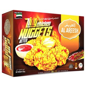 Al Areesh Zing Chicken Nuggets Hot & Spicy 420G