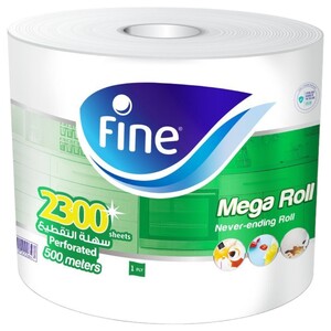 Fine Hand Towel Mega Rolls 500M