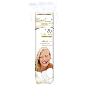 Cotton Sound Double Face Makeup Cotton 120 Pieces
