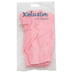 Xcluzive Exfoliating Bath Gloves