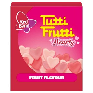 Red Band Tutti Frutti Hearts 15G