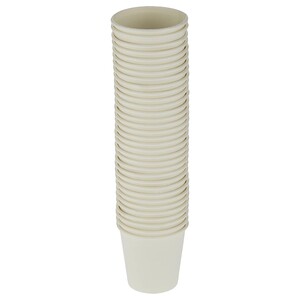 Hotpack Kahwa Paper Cup White 2.5Oz 50 Pieces