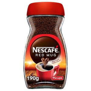 Nescafe Instant Coffee Red Mug 190G