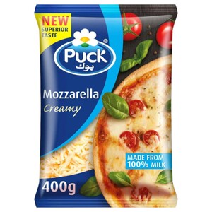 Puck Shredded Mozzarella 400G