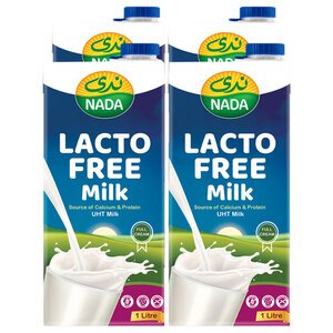 Nada Uht Milk Lactose Free 1L X4