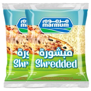 Marmum Shredded Mozzarella 200G X2