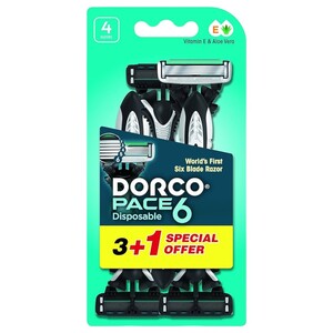 Dorco Razor Pace 6 3+1 Free