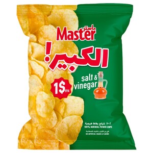 Master Potato Chips Salt & Vinegar 180G