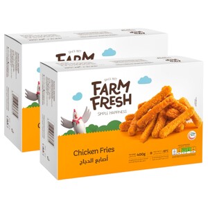 Farm Fresh Frozen Chicken Fries 400G X2