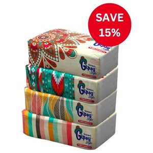 Gipsy	Facial Tissue Stylish 140 Sheets 15% Off X4