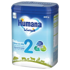 Humana Baby Follow On Milk 2 800G
