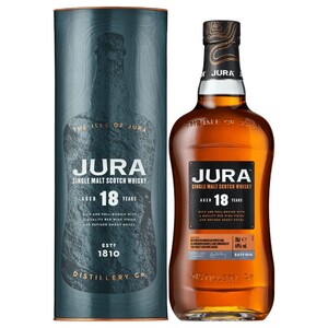 Jura Single Malt Scotch Whisky Aged 18 Years 70Cl