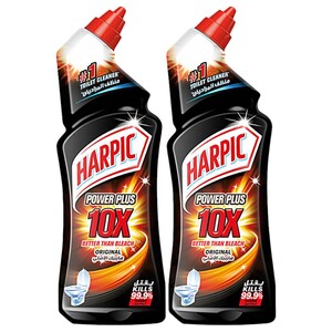 Harpic Toilet Cleaner Liquid Original Power Plus 1L X2