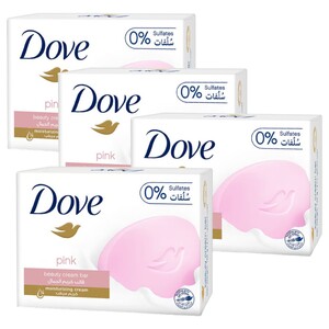 Dove Soap Pink 125G X4