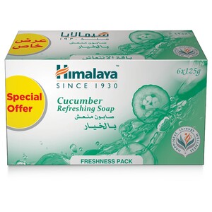 Himalaya Soap Cucumber Refreshing 125G X6