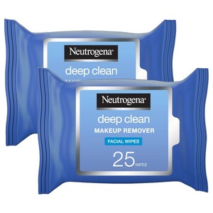 Neutrogena Deep & Clean Makeup Remover Wipes 25S X2