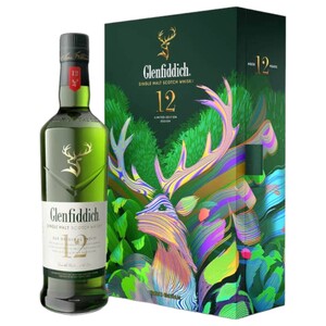 Glenfiddich Whisky 12 Limited Edition Design 70Cl