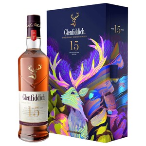 Glenfiddich Whisky 15 Limited Edition Design 70Cl