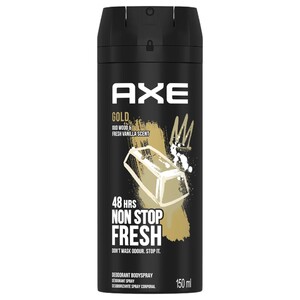 Axe Gold Oud Wood & Fresh Vanilla Scent 150Ml