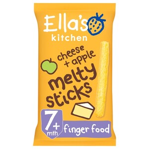 Ella's Kitchen Cheese Apple Melty Sticks Baby Sick 7+Months