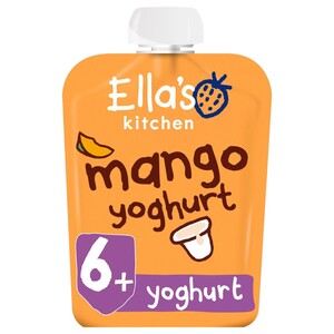 Ella's Kitchen Mango Greek Style Yogurt Baby Breast Pouch 6+Months 90G