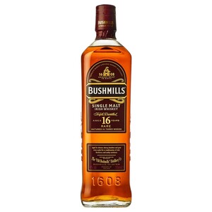 Bushmills Single Malt Irish Whiskey Aged 16 Years 700Ml