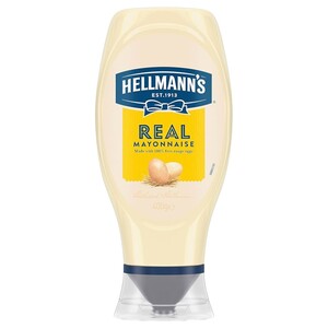 Hellmann's Mayonnaise Real Top Down 430Ml
