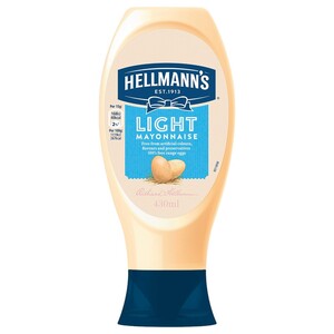 Hellmann's Mayonnaise Light Top Down 430Ml