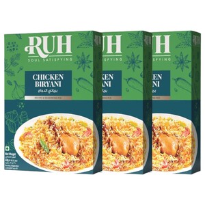 Ruh Chicken Biryani 60G X3