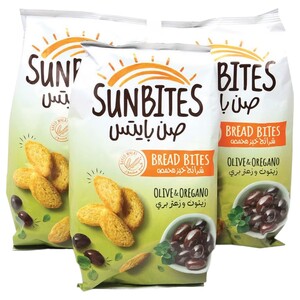 Sunbites Bread Bites Assorted 110G 3Pcs
