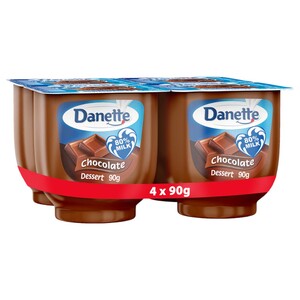 Danette Dessert Chocolate 90G X4